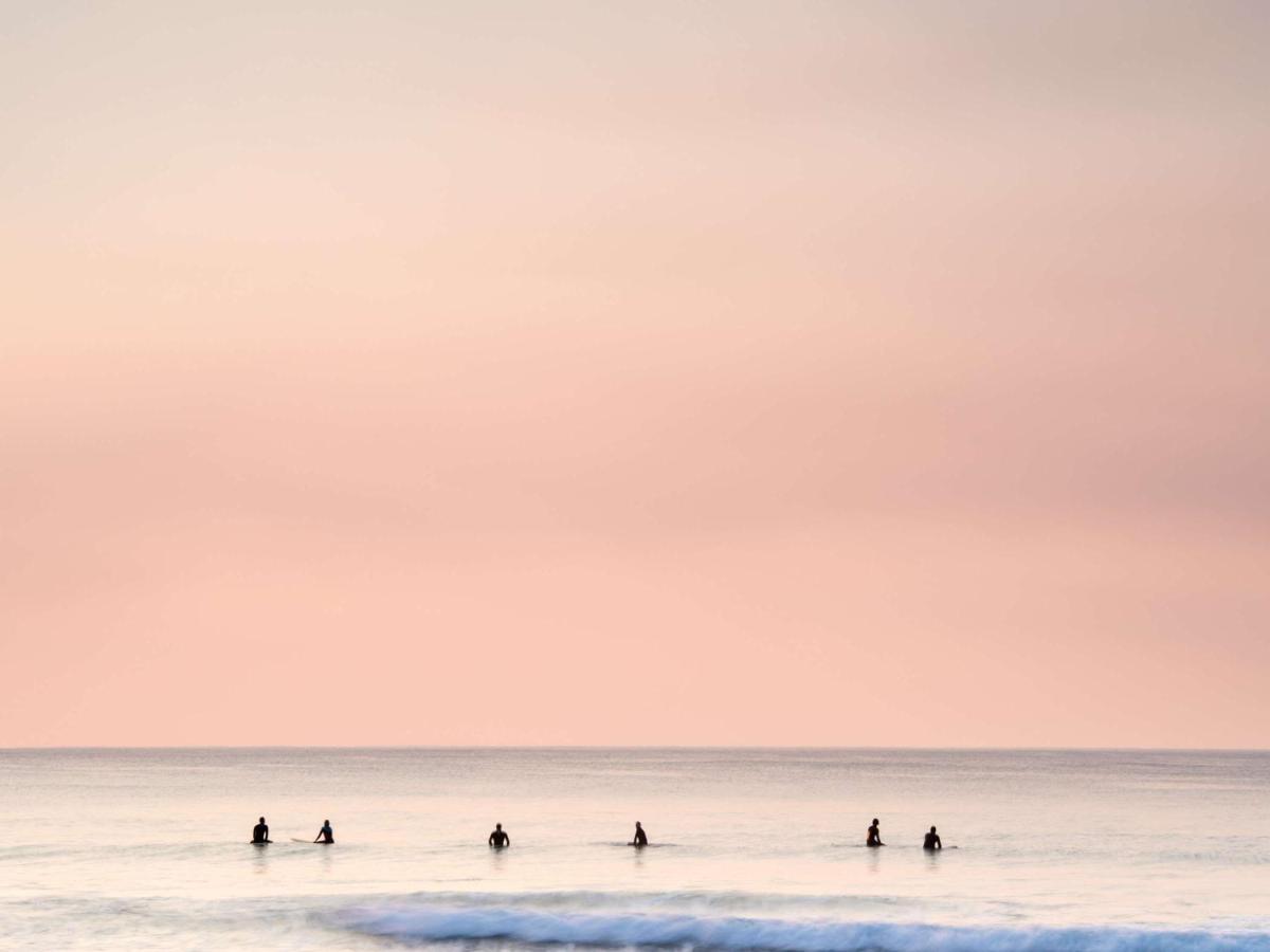Manly Pacific Sydney Mgallery Collection Exterior foto The remains of the pier at sunset